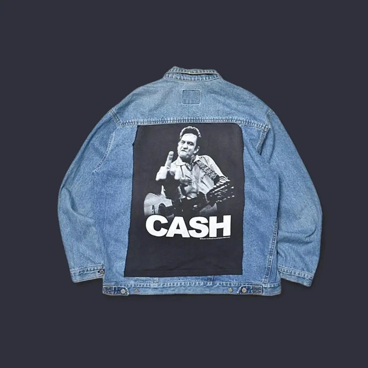 gap 갭 빅사이즈 락밴드 티셔츠 레전드 JOHNNY CASH 데님 청자